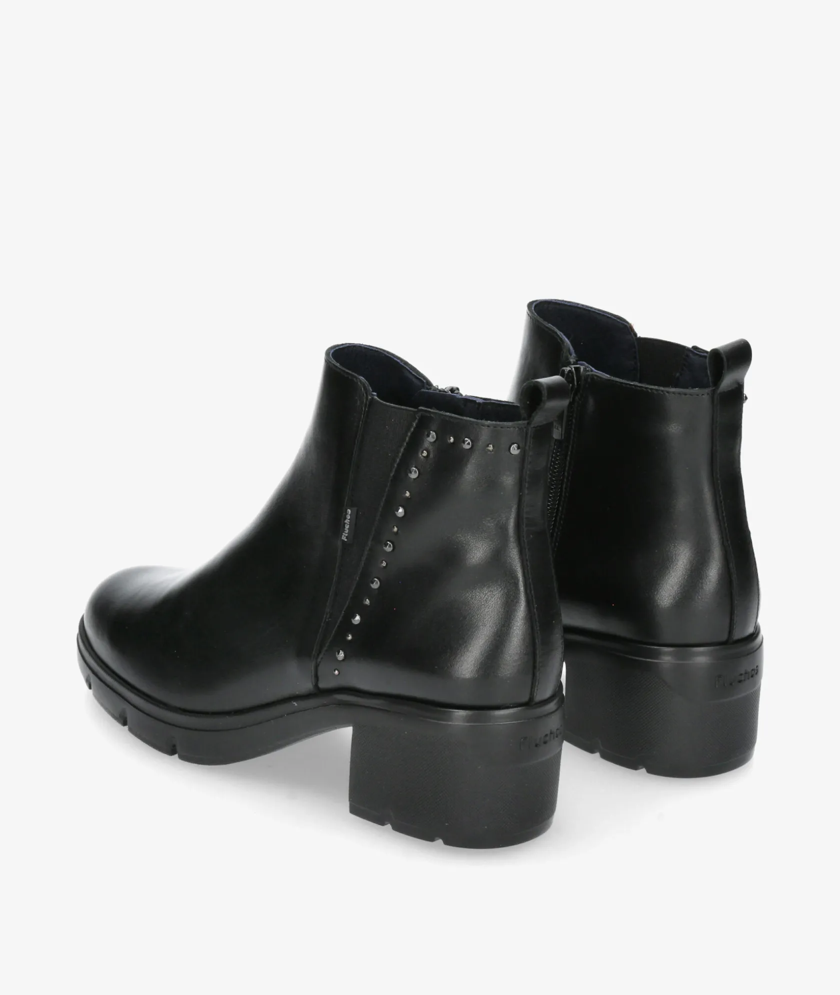 Mujer Fluchos Botines F2109 en negro