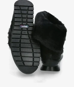 Mujer Igi&Co Botines Igi&Co 6658722 en serraje negro