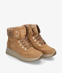 Mujer Imac Botines 657679 en serraje camel