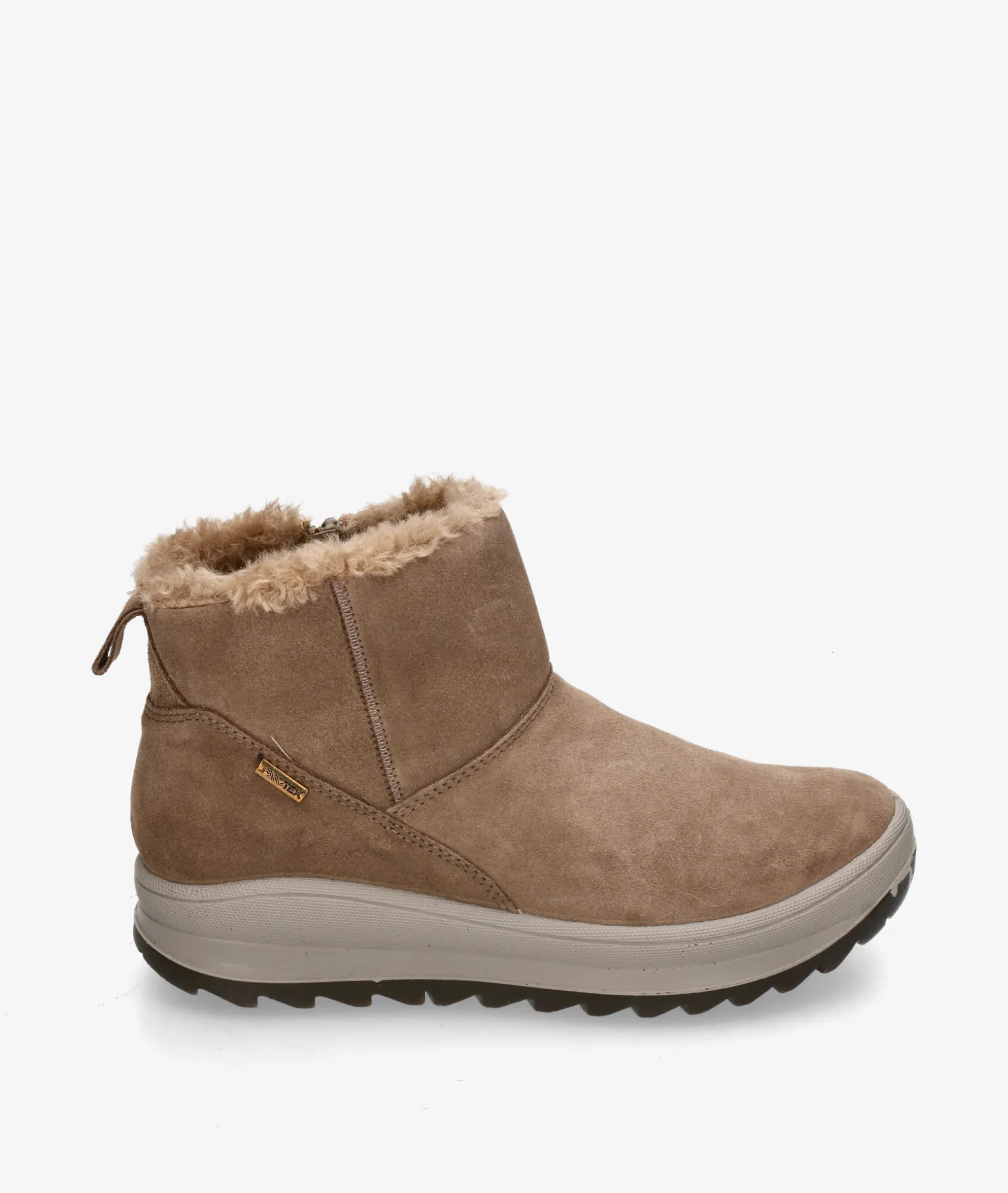 Mujer Imac Botines 859009 en serraje taupe