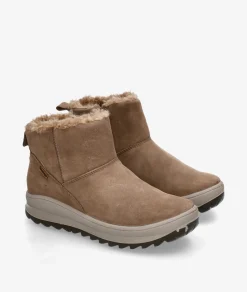 Mujer Imac Botines 859009 en serraje taupe