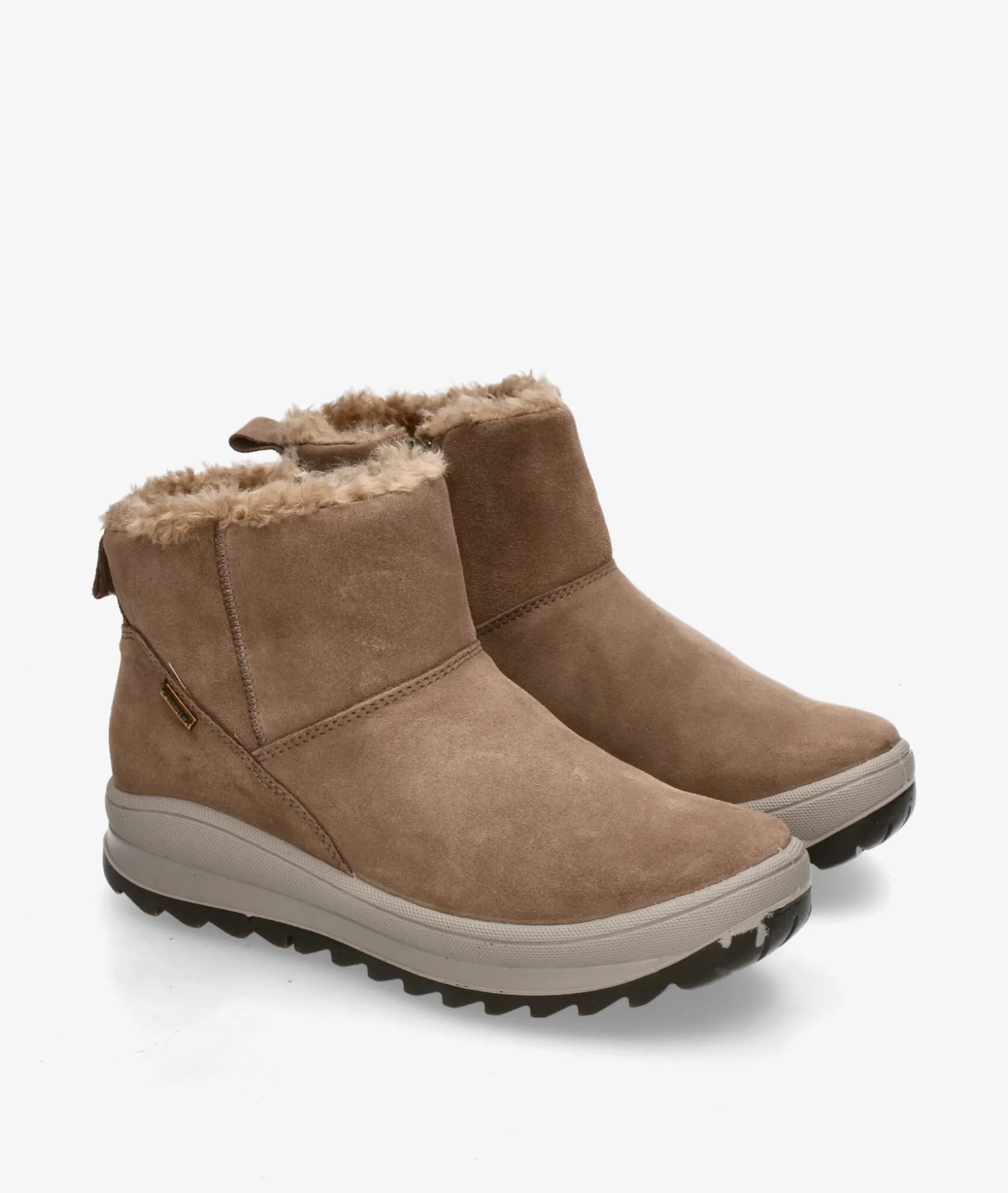 Mujer Imac Botines 859009 en serraje taupe