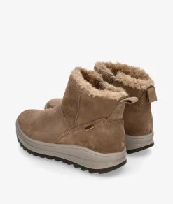 Mujer Imac Botines 859009 en serraje taupe