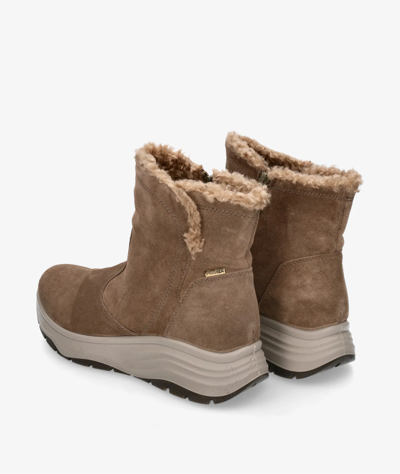 Mujer Imac Botines 856897 en serraje taupe