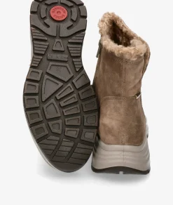Mujer Imac Botines 856897 en serraje taupe