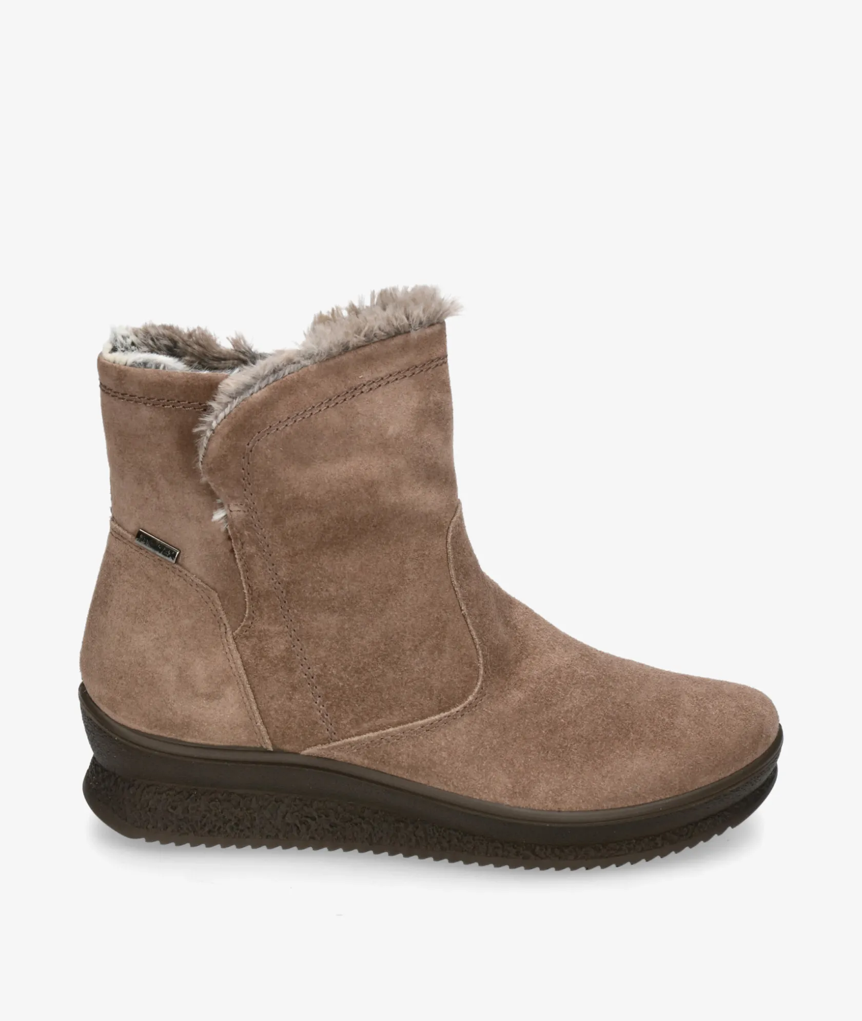 Mujer Imac Botines 856699 en serraje taupe