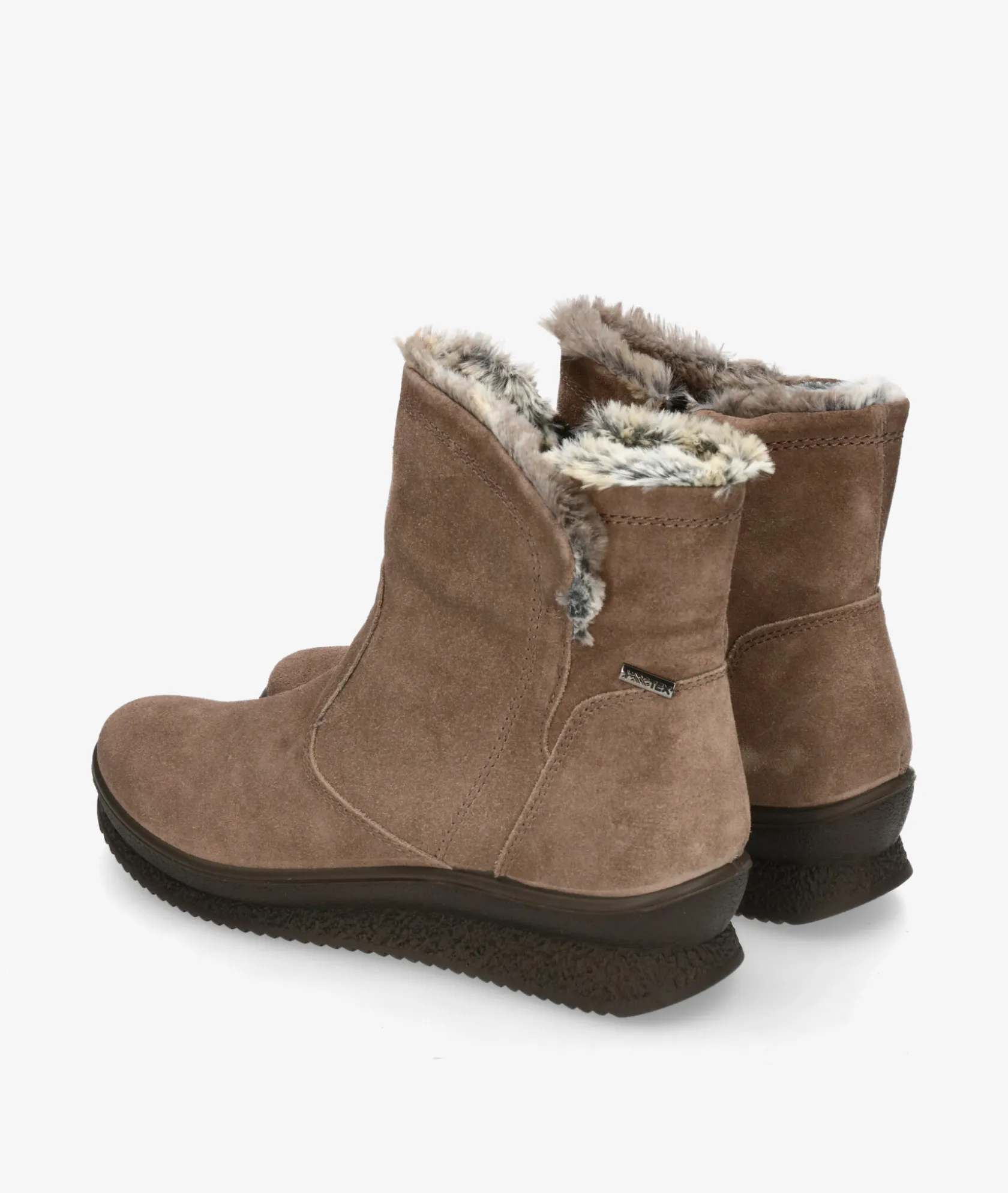 Mujer Imac Botines 856699 en serraje taupe