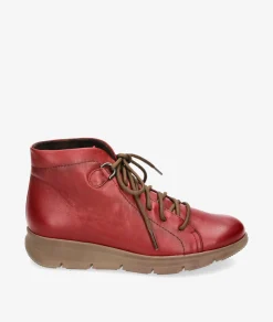 Mujer Kénnebec Botines 856 en cereza