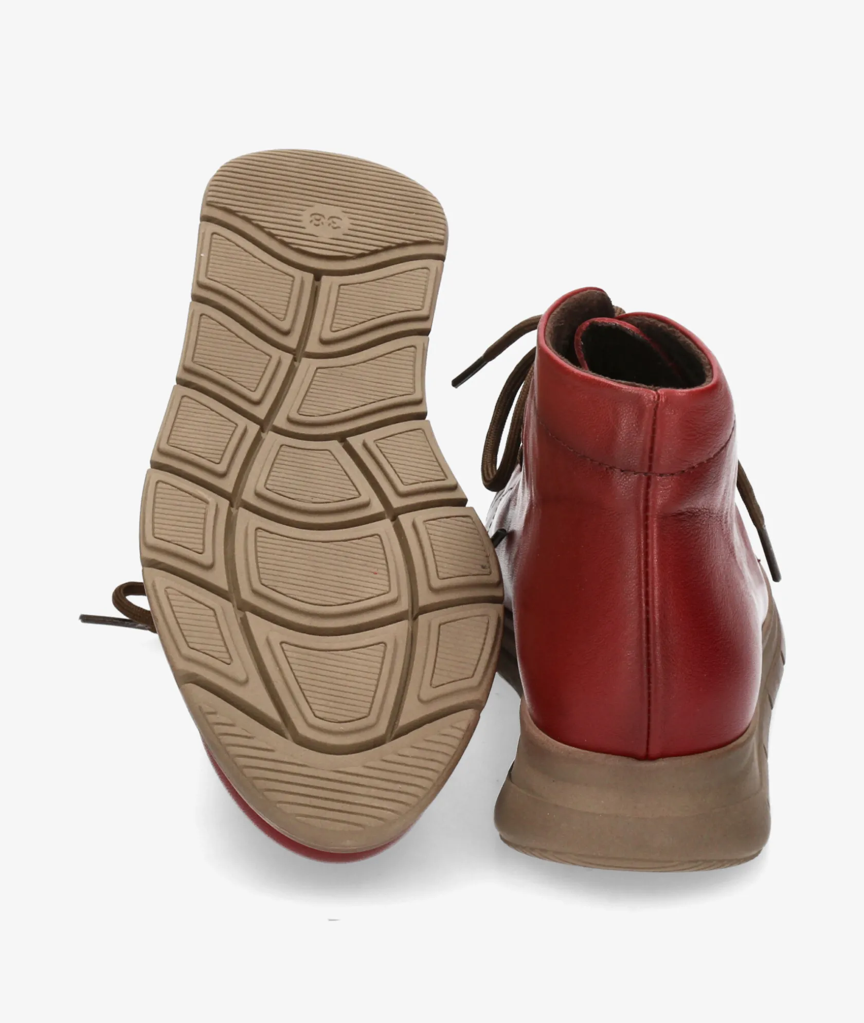 Mujer Kénnebec Botines 856 en cereza