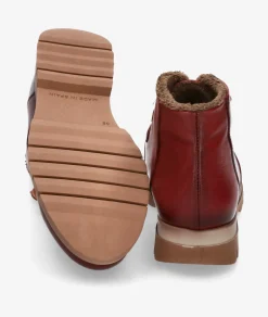 Mujer Kénnebec Botines 284 en cereza