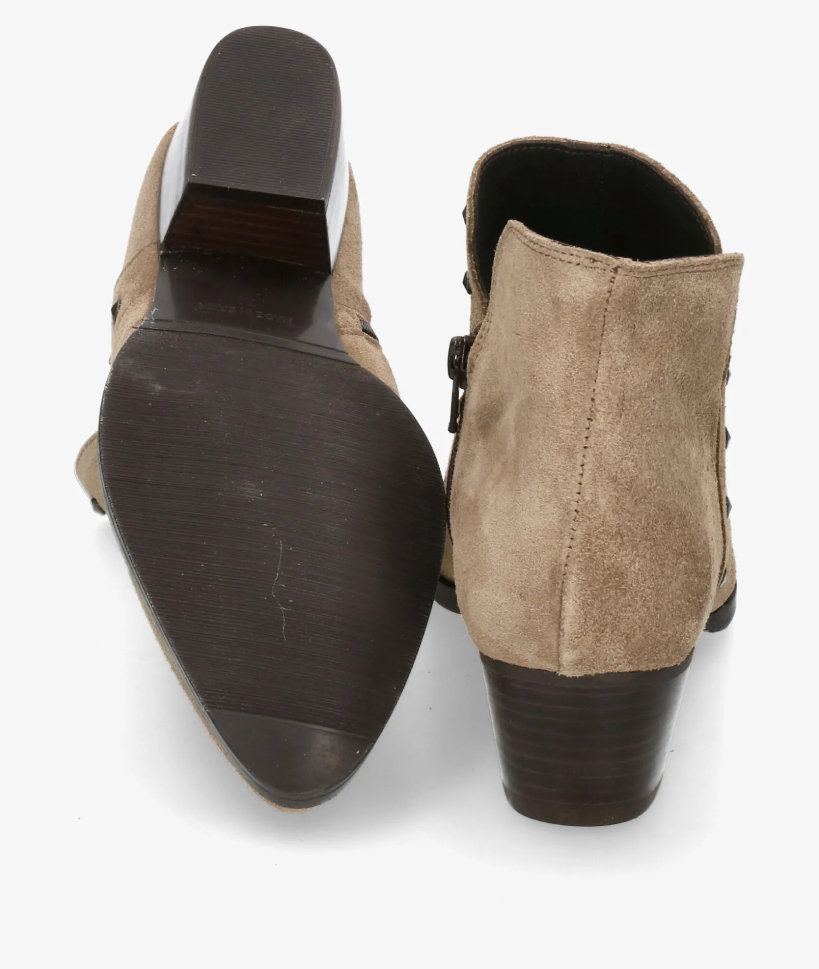 Mujer Kénnebec Botines 954 TACHAS en serraje