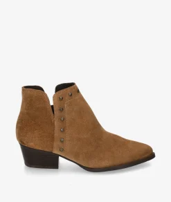 Mujer Kénnebec Botines 954 TACHAS en serraje