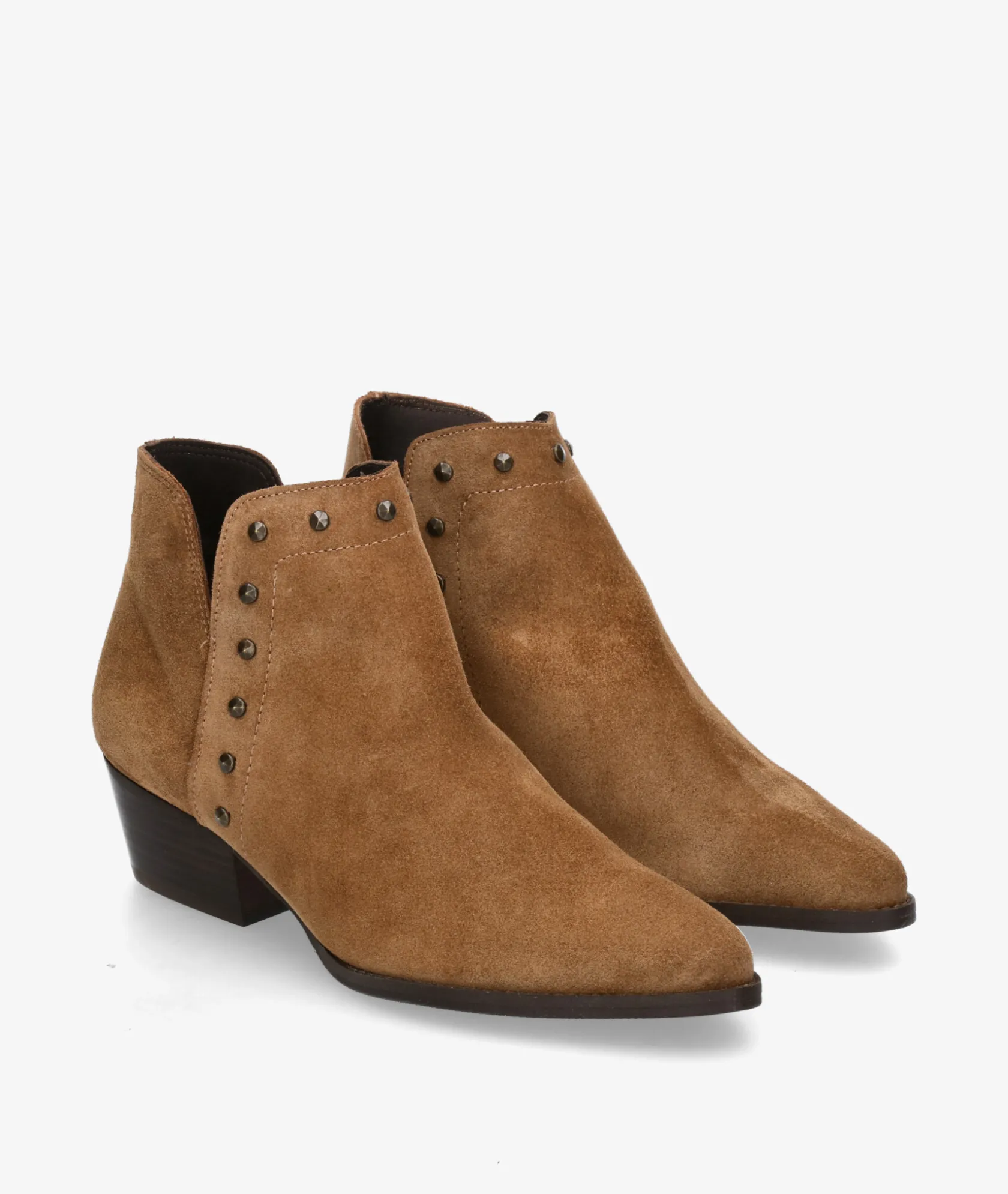 Mujer Kénnebec Botines 954 TACHAS en serraje