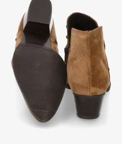 Mujer Kénnebec Botines 954 TACHAS en serraje