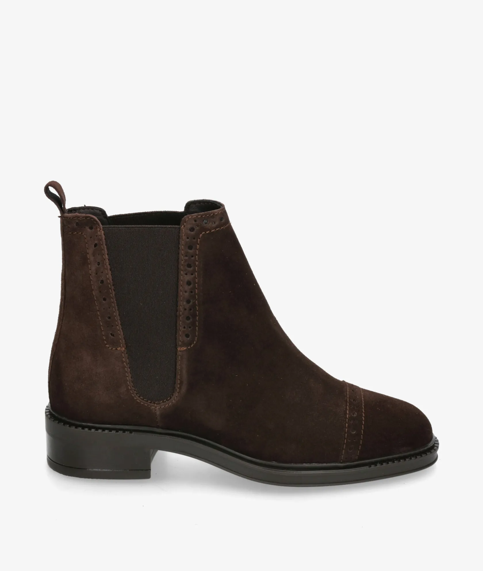 Mujer LOL Botines BERA 7236 en serraje marrón