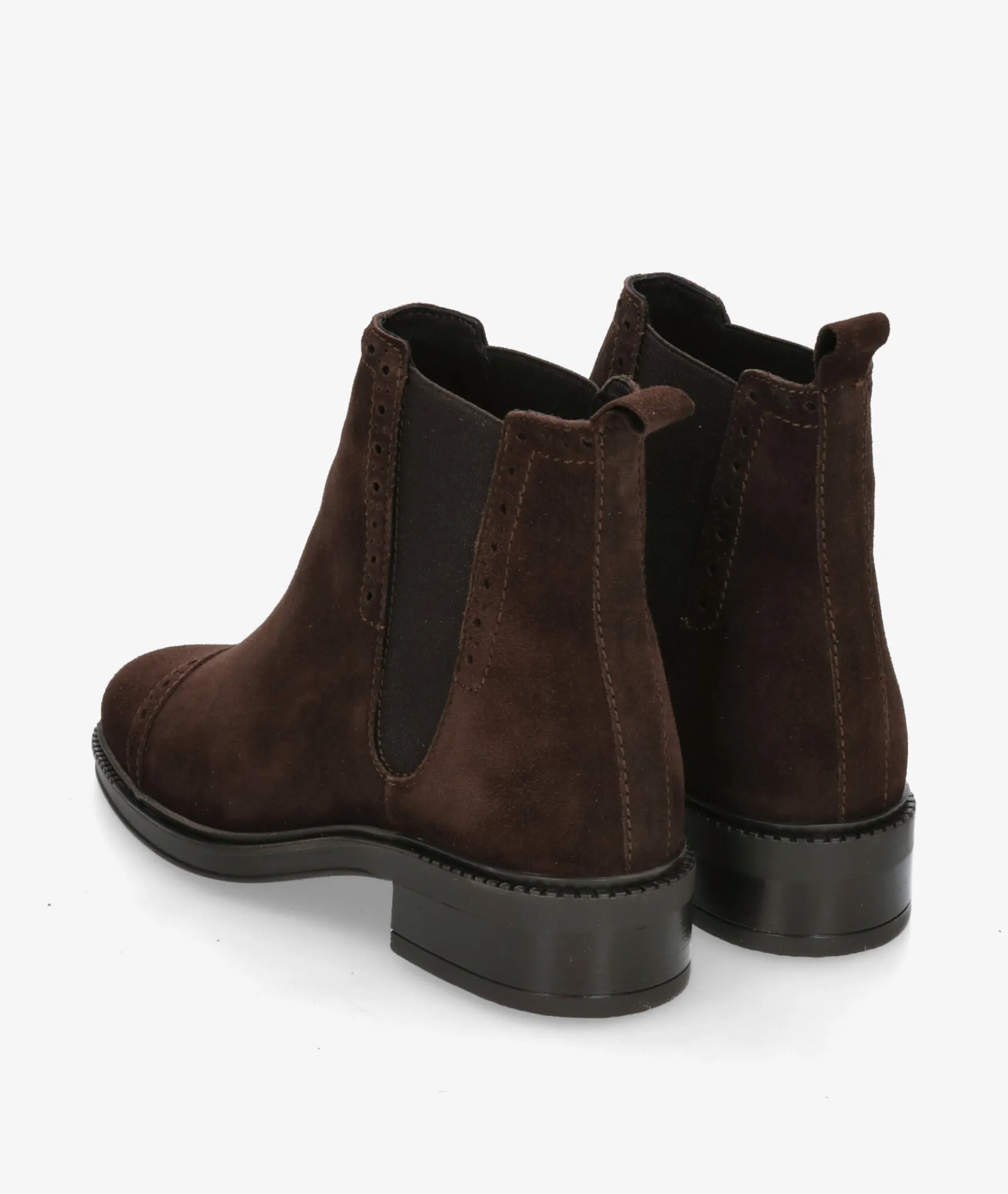 Mujer LOL Botines BERA 7236 en serraje marrón