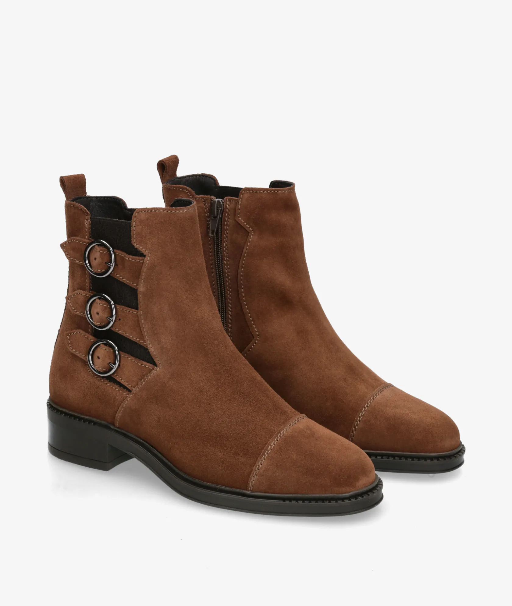 Mujer LOL Botines LUAR 7443 en serraje taupe