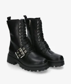 Mujer Mustang Botines 54654 en negro