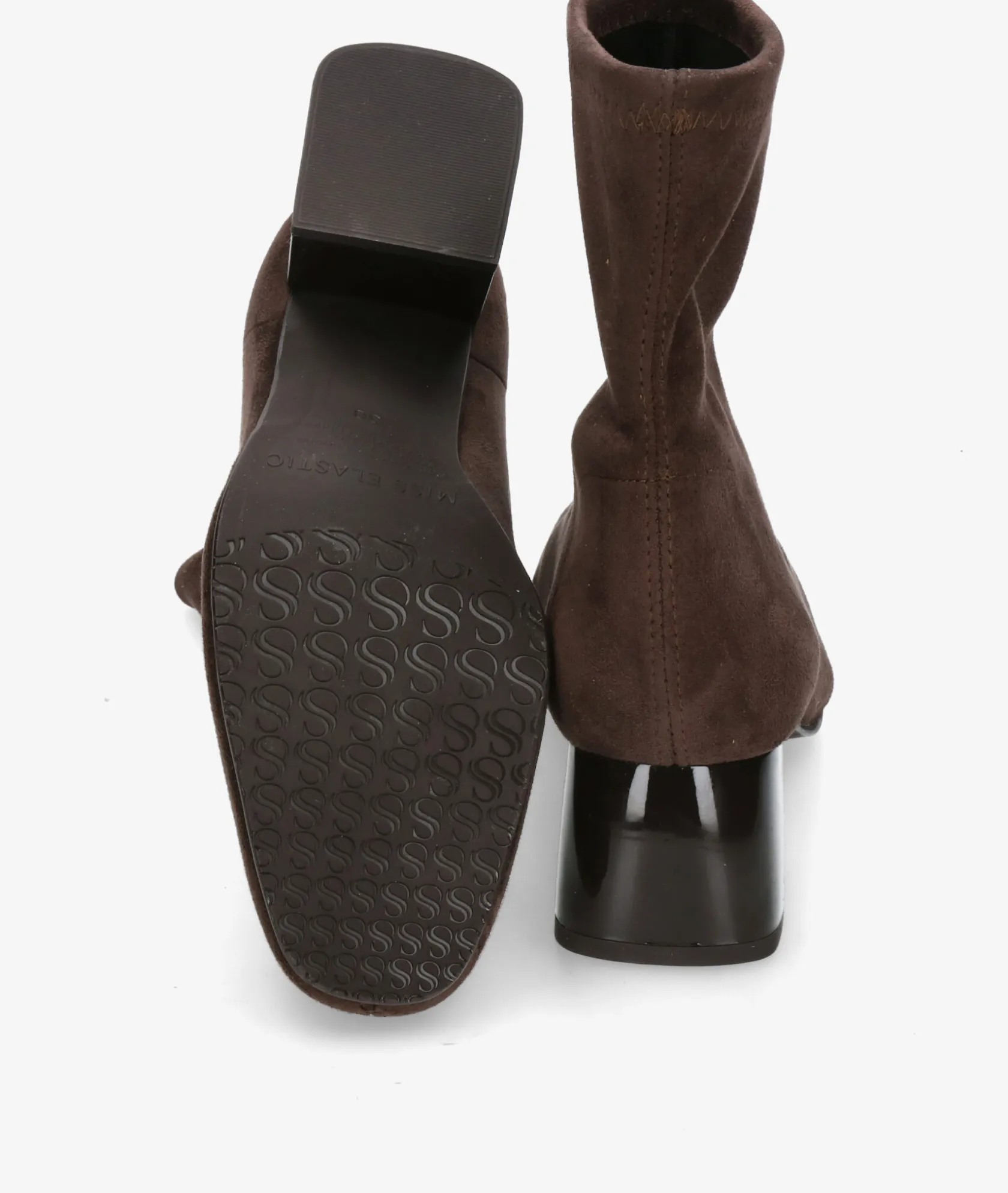 Mujer pabloochoa.shoes Botines 78662 en MARRON LYCRA