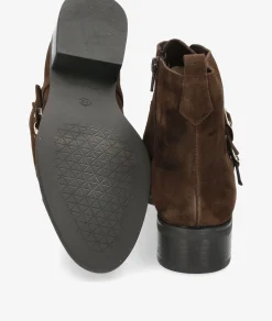 Mujer pabloochoa.shoes Botines 36020 en serraje marrón