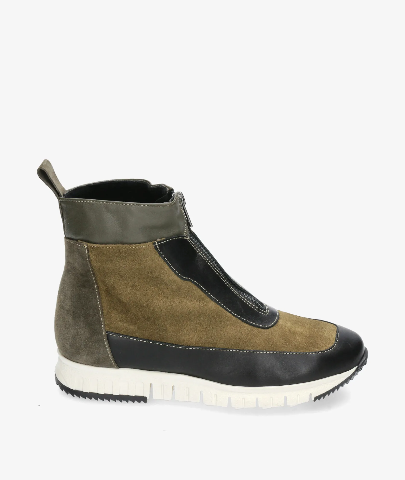 Mujer pabloochoa.shoes Botines RAGO46 en serraje kaki