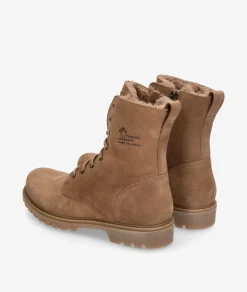 Mujer Panamá Jack Botines FRISIA B30 en nobuck taupe