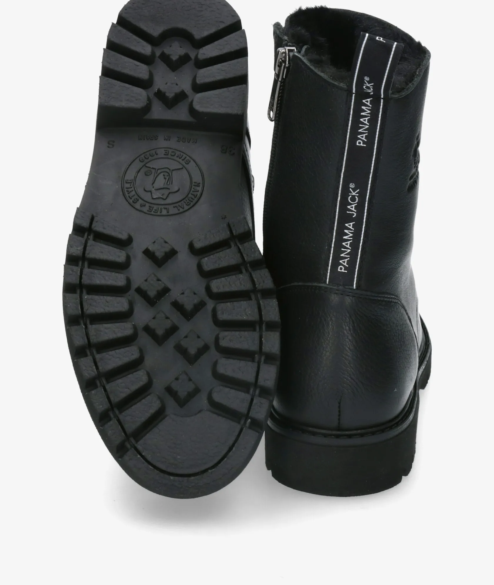 Mujer Panamá Jack Botines FRISIA B1 en negro