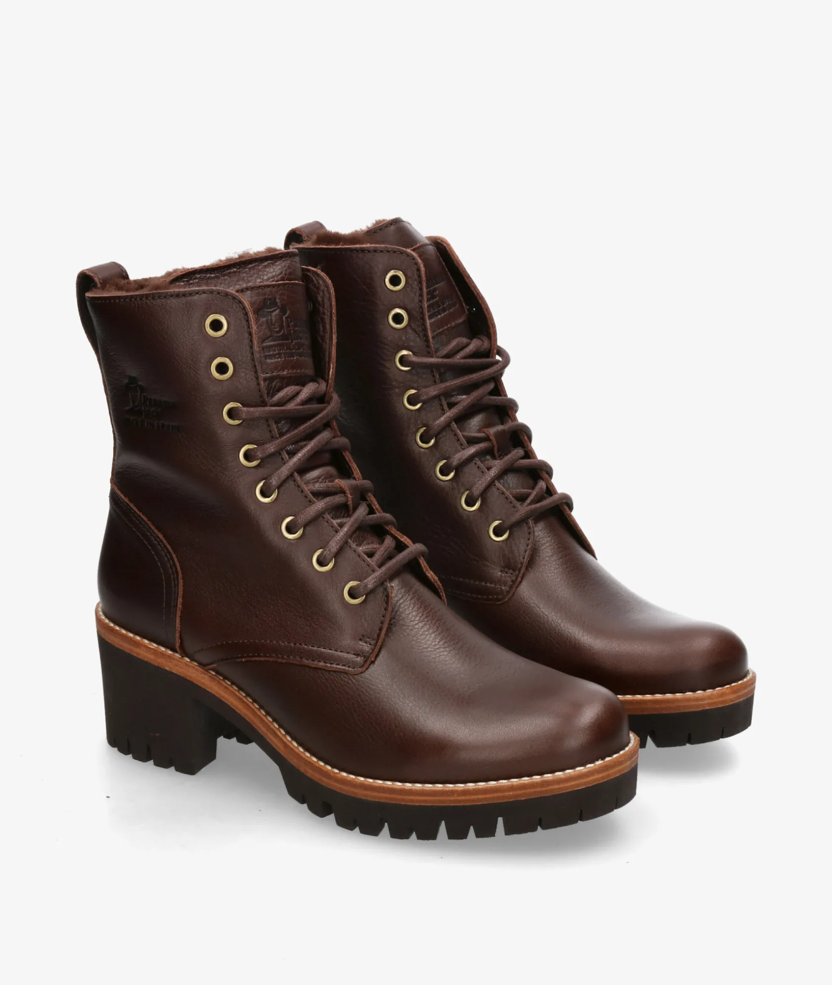 Mujer Panamá Jack Botines PADMA B17 en marrón