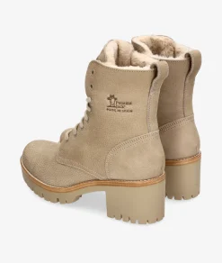 Mujer Panamá Jack Botines PADMA B10 en nobuck piedra