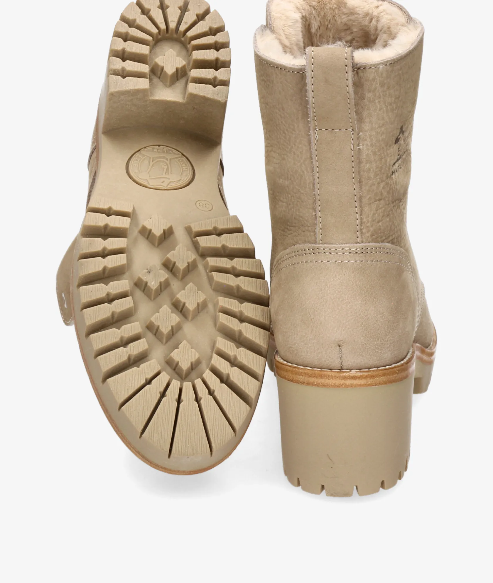Mujer Panamá Jack Botines PADMA B10 en nobuck piedra