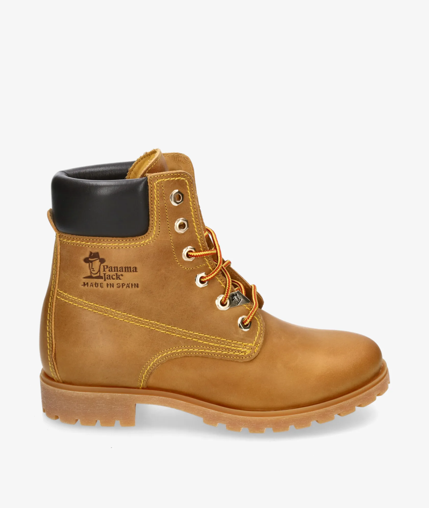 Mujer Panamá Jack Botines PANAMA 03 B1 en amarillo