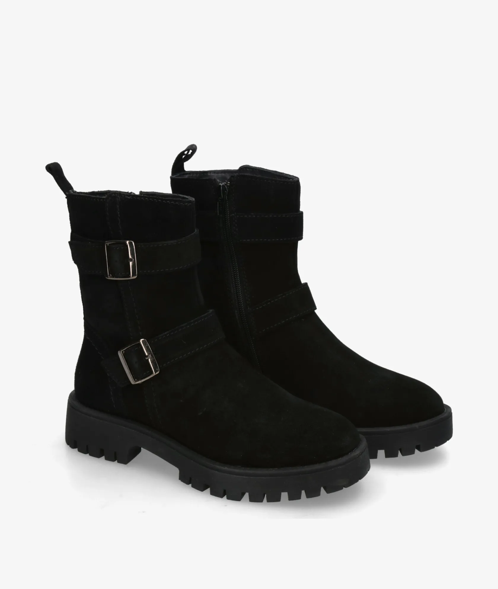 Mujer St Gallen Botines St. Gallen MIMOC-01 en serraje negro