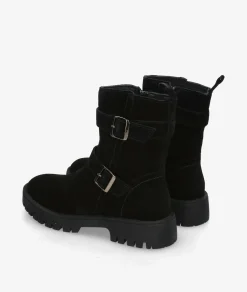 Mujer St Gallen Botines St. Gallen MIMOC-01 en serraje negro