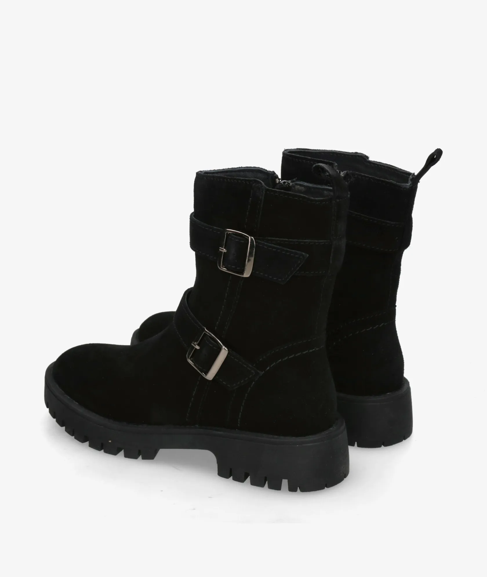 Mujer St Gallen Botines St. Gallen MIMOC-01 en serraje negro