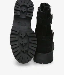 Mujer St Gallen Botines St. Gallen MIMOC-01 en serraje negro