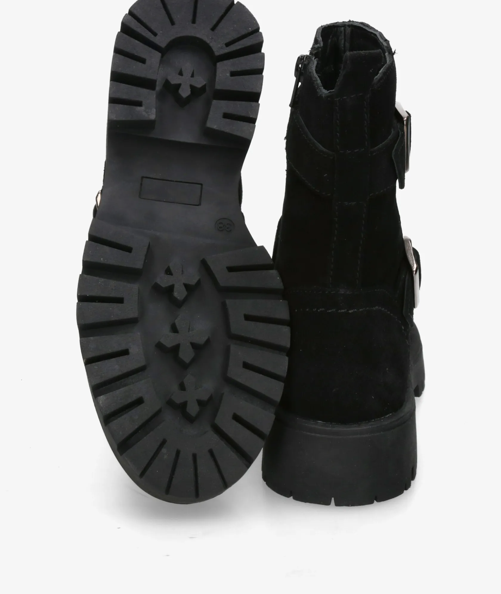 Mujer St Gallen Botines St. Gallen MIMOC-01 en serraje negro