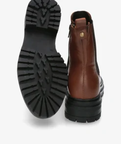 Mujer Traveris Botines B-3503-A en cuero