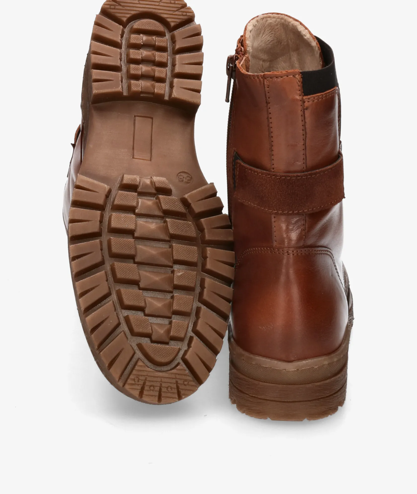 Mujer Traveris Botines IB-24178 en cuero