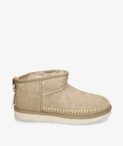 Mujer UGG Botines CLASSIC ULTRA MINI BIARRITZ en beige