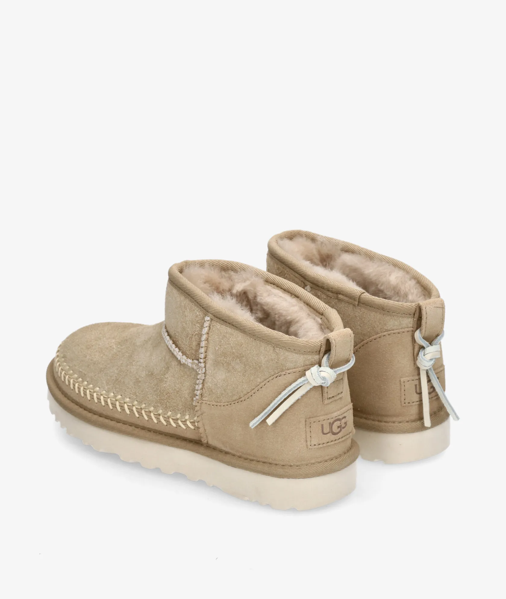 Mujer UGG Botines CLASSIC ULTRA MINI BIARRITZ en beige
