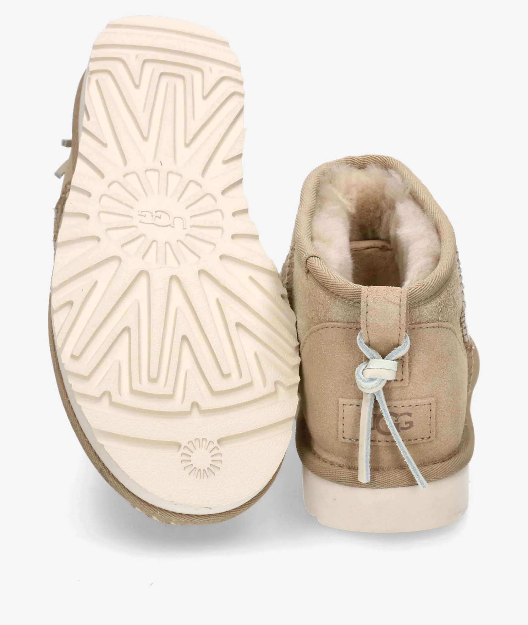 Mujer UGG Botines CLASSIC ULTRA MINI BIARRITZ en beige