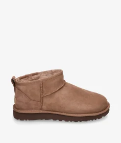 Mujer UGG Botines CLASSIC ULTRA MINI en topo