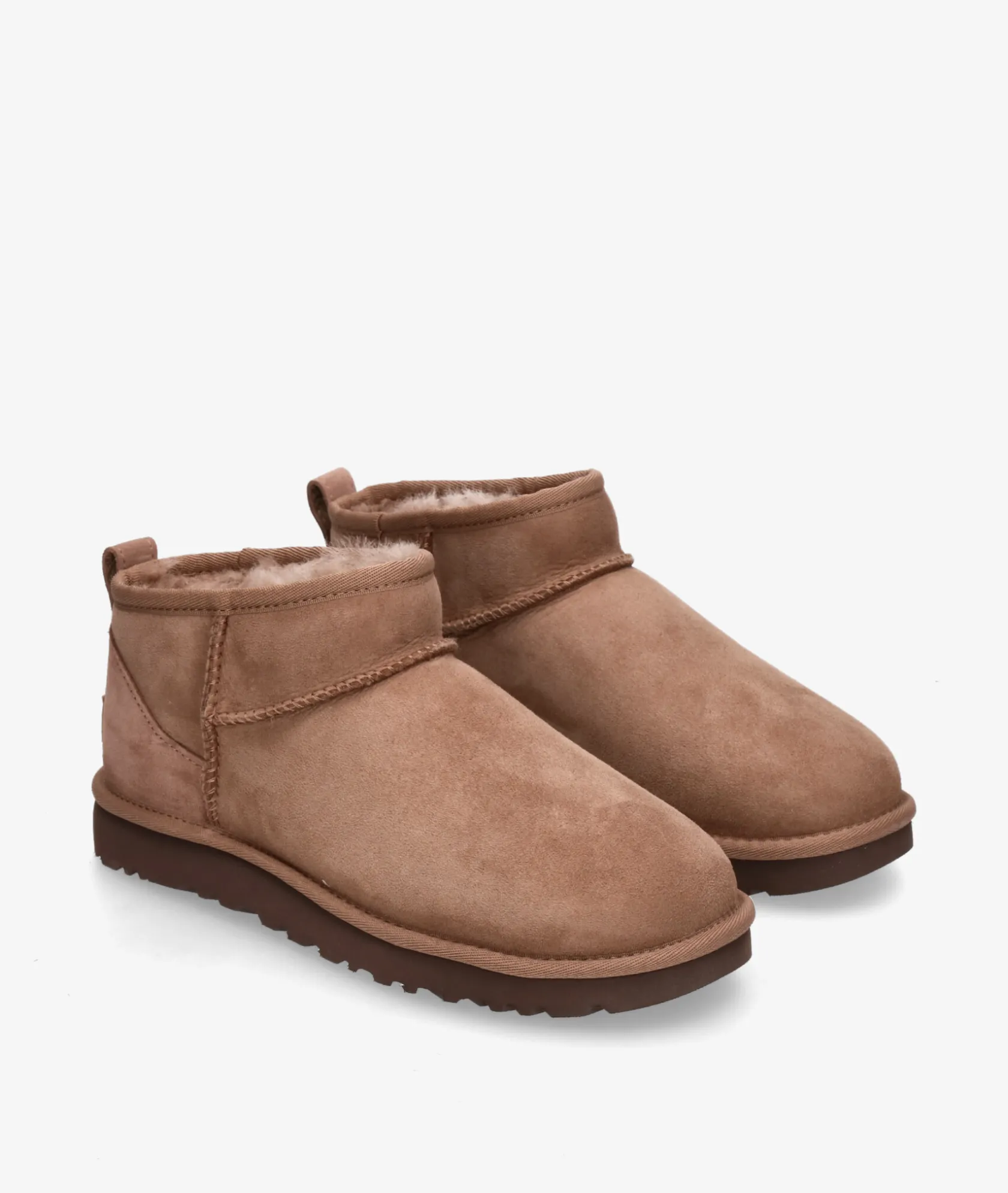 Mujer UGG Botines CLASSIC ULTRA MINI en topo
