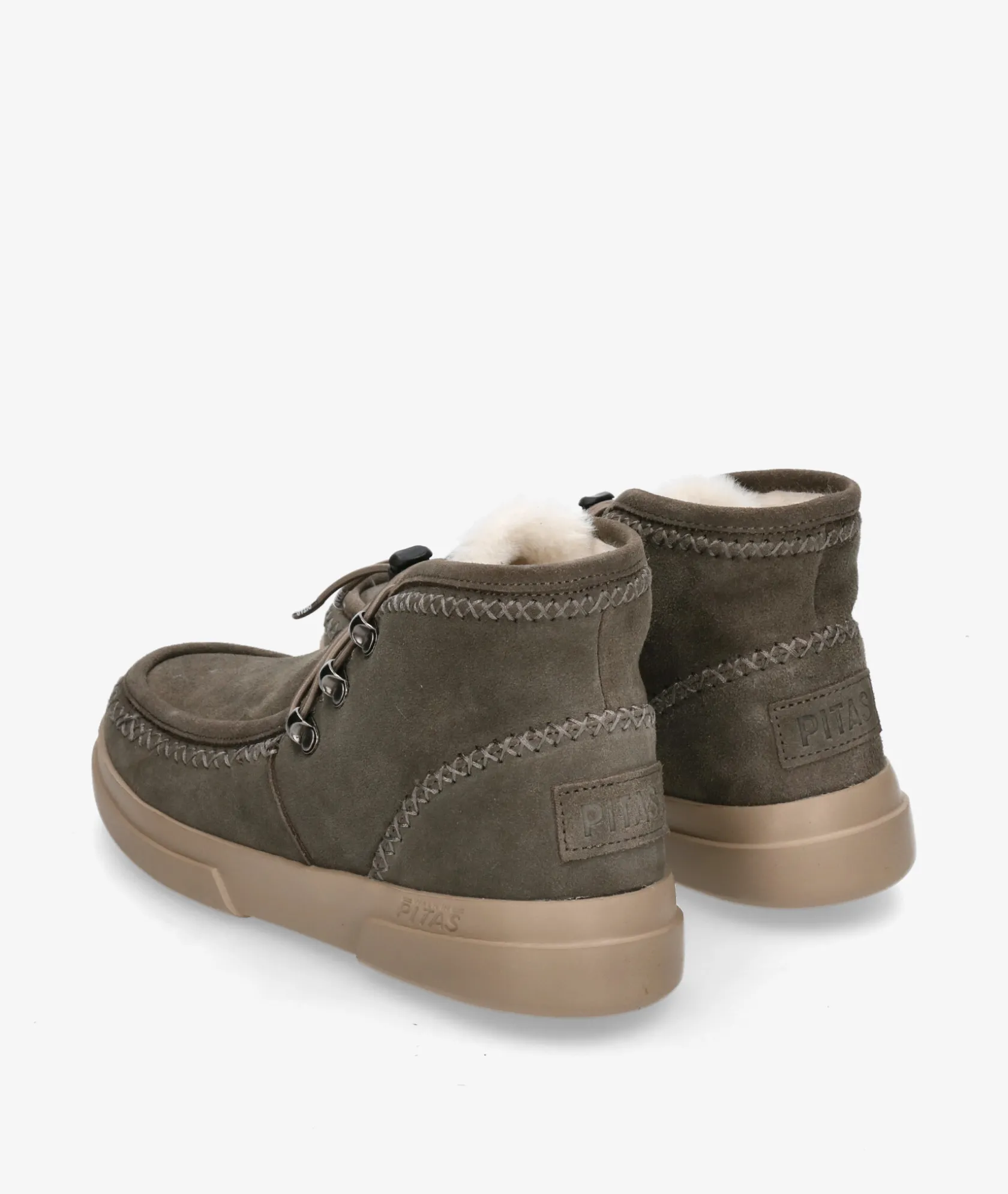 Mujer Walk in Pitas Botines ONTARIO en serraje