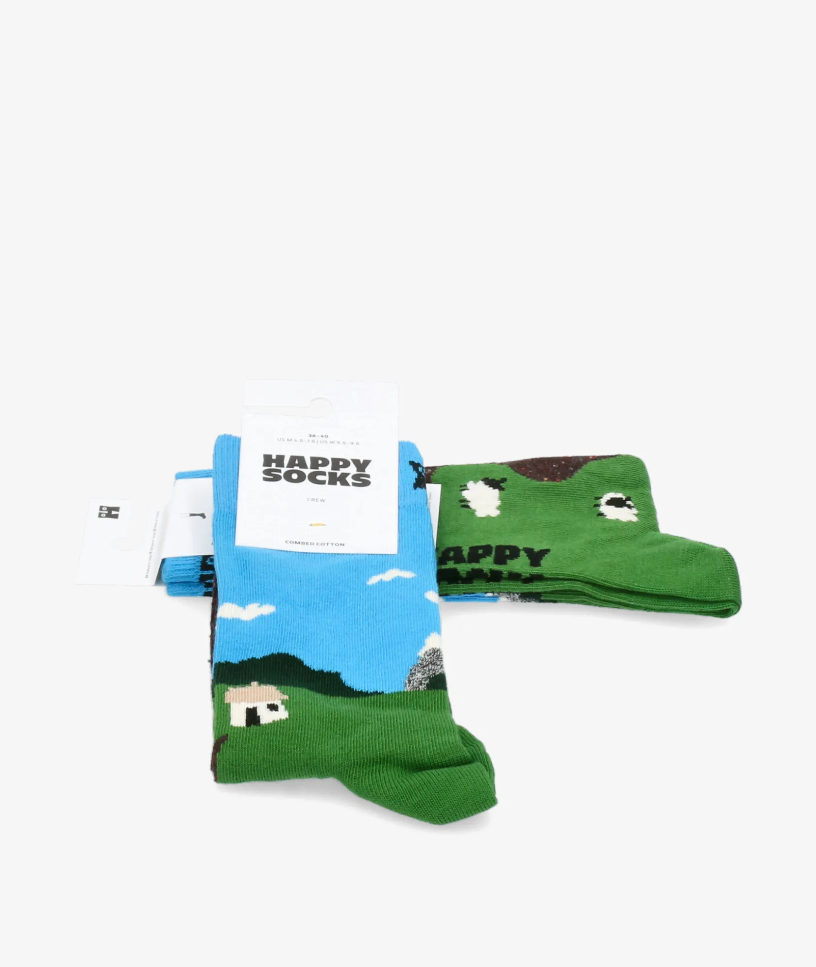 Mujer Happy Socks Calcetines LHSO1-6000 en verde
