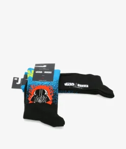 Mujer Happy Socks Calcetines P000275 en negro