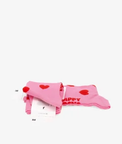 Mujer Happy Socks Calcetines P000068 en rosa