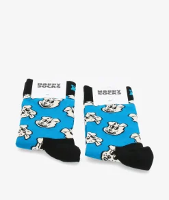 Mujer Happy Socks Calcetínes unisex P000067 en jeans