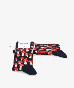 Mujer Happy Socks Calcetínes unisex P000040 en azul marino