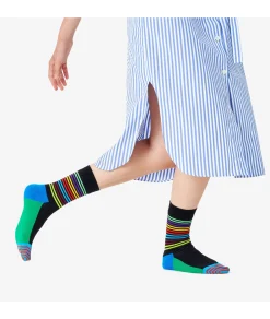 Mujer Happy Socks Calcetínes unisex HAS01-9300 en azul marino